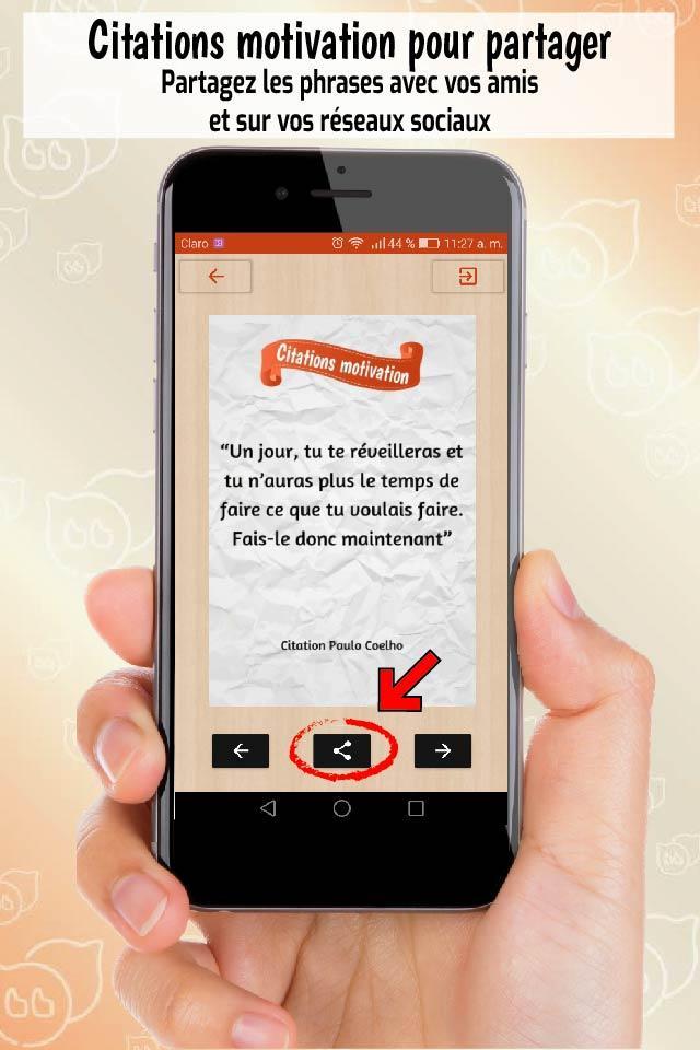 Citations Motivation Gratuite Motivational Phrases For Android Apk Download