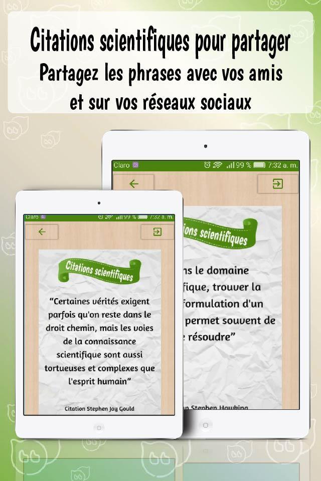 Citations Scientifiques Et Citation Sur La Science For Android Apk Download
