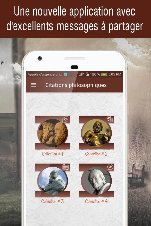 Citations Philosophiques Phrase Celebres Gratuit For Android Apk Download