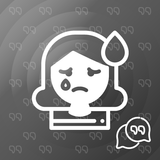 sad quotes and messages icon