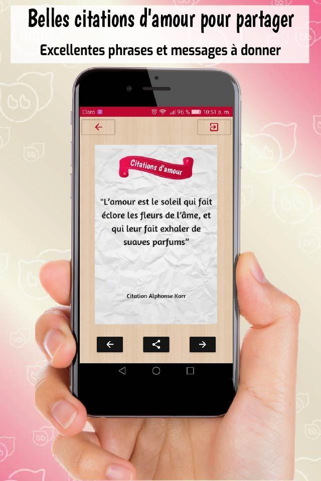 Belles Citations D Amour Gratuites Et Messages For Android Apk Download