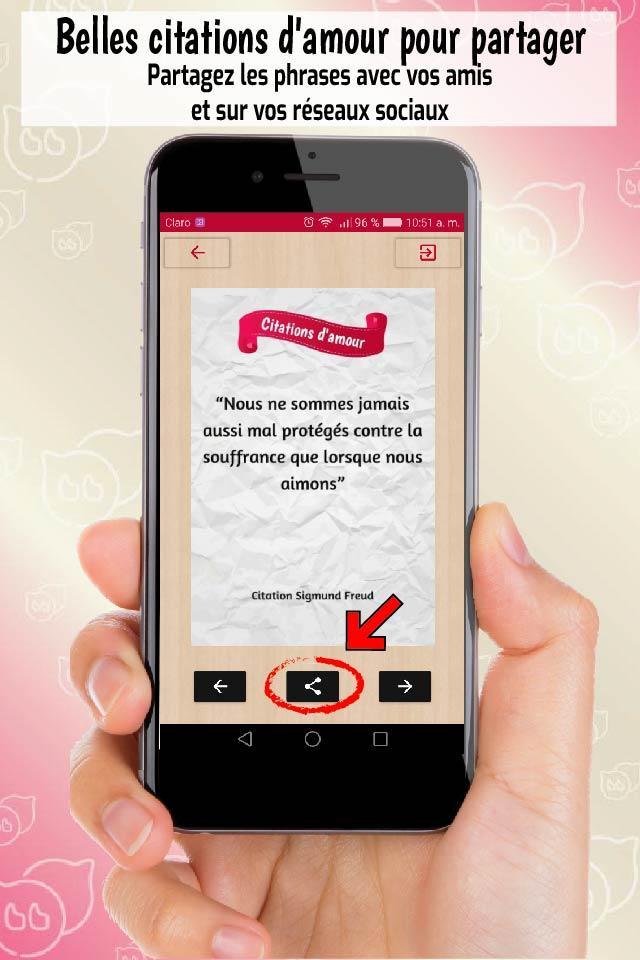 Belles Citations D Amour Gratuites Et Messages For Android Apk Download