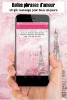 Belles phrases d'amour, messages et citations screenshot 3
