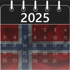 norway calendar 2025 icon