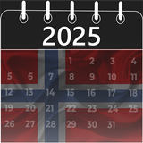 norway calendar 2025 icon