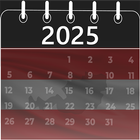 austria calendar 2025 icon