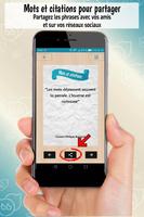 mots et citations gratuites pour partager screenshot 2