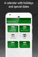 nigeria calendar 2025 poster