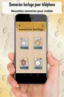sonneries horloge pour telephone, sonnerie alarme poster