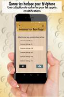 sonneries horloge pour telephone, sonnerie alarme screenshot 1