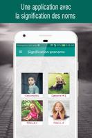 پوستر signification des prénoms