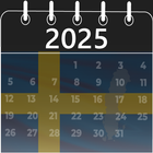 sweden calendar 2025 icon