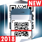 QR Code reader and scanner on screen for android icono