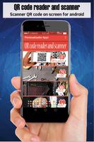 QR Code reader and scanner on screen for android Poster
