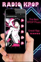 radio kpop fm online, korea music station app Affiche