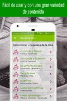 Recetas de smoothies, batidos naturales saludables स्क्रीनशॉट 1