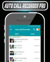 Auto Voice Call  Unlimited Recorder Pro পোস্টার