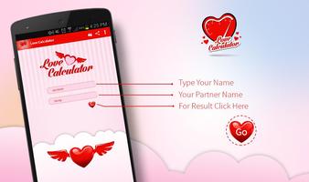 Love test Calculator تصوير الشاشة 1