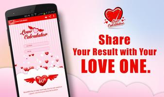 Love test Calculator imagem de tela 2