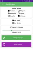 Word Shaker captura de pantalla 3