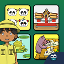 Pädagogische Puzzlespiele Zoo APK