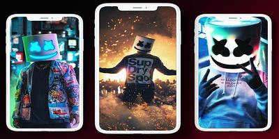 Marshmello Wallpapers تصوير الشاشة 3