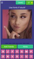 Ariana Grande Songs Quiz imagem de tela 1