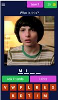 Poster Guess The Stranger Things Character Game