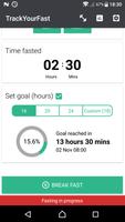 Track Your Fast - Intermittent تصوير الشاشة 1