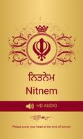 Nitnem Audio with 3 Languages Plakat