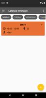 Lorena's timetable imagem de tela 1