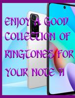 Redmi Note11 Ringtones پوسٹر