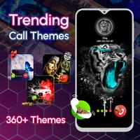 Animated Phone Call Screen BG Poster