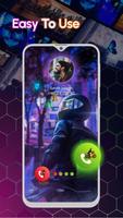 Animated Phone Call Screen BG captura de pantalla 3