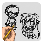 آیکون‌ How To Draw Manga