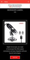 Microscope Camera plakat