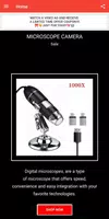 Microscope Camera постер