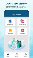 Docs File Reader - Doc to Pdf poster