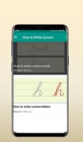 How to write cursive screenshot 2