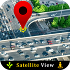 آیکون‌ نقشه زنده ماهواره ای GPS نقشه