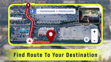 Live Satellite View GPS Map تصوير الشاشة 3