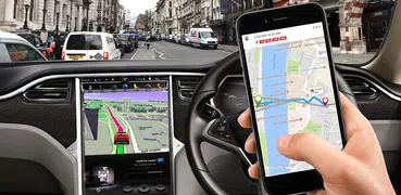 GPS Fahren Navigation Karten Leben Erde Aussicht