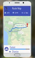 GPS Fahren Navigation Karten Leben Erde Aussicht Screenshot 3