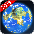 Earth Map Live GPS Satellite & Diving Navigation icon