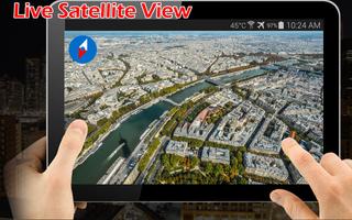 Earth Map Live GPS Satellite & Diving Navigation screenshot 2