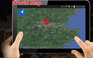 Earth Map Live GPS Satellite & Diving Navigation screenshot 3