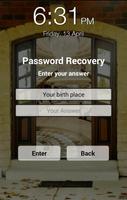 Home Door Lock Screen постер