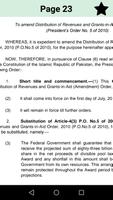 Pakistan Budget 2019-2020 capture d'écran 1
