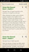 Sunan Abu Dawood: Hadith Book of Sahih Sitta capture d'écran 1