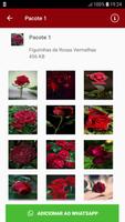 1 Schermata Figurinhas de Rosas Vermelhas